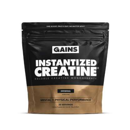 Gains Instantized Creatine Powder 30 Servings