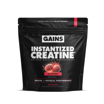 Gains Instantized Creatine Powder 30 Servings