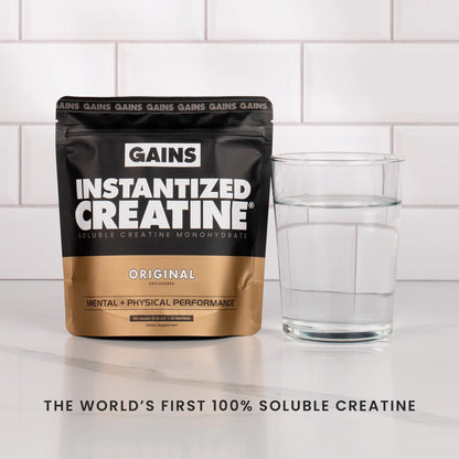 Gains Instantized Creatine Powder 30 Servings