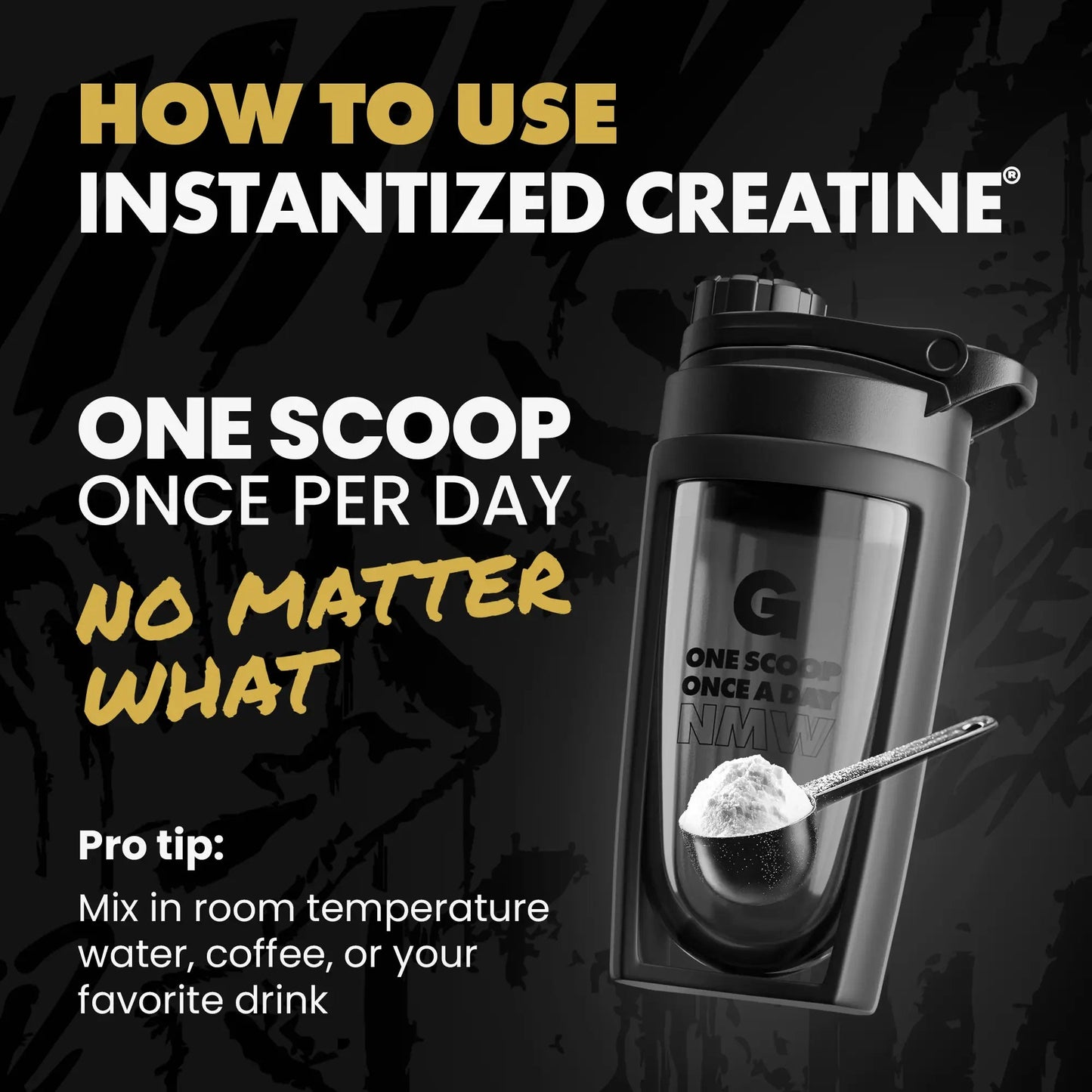 Gains Instantized Creatine Powder 30 Servings
