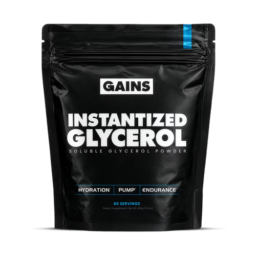 Gains Instantized Glycerol Powder 80 Servings