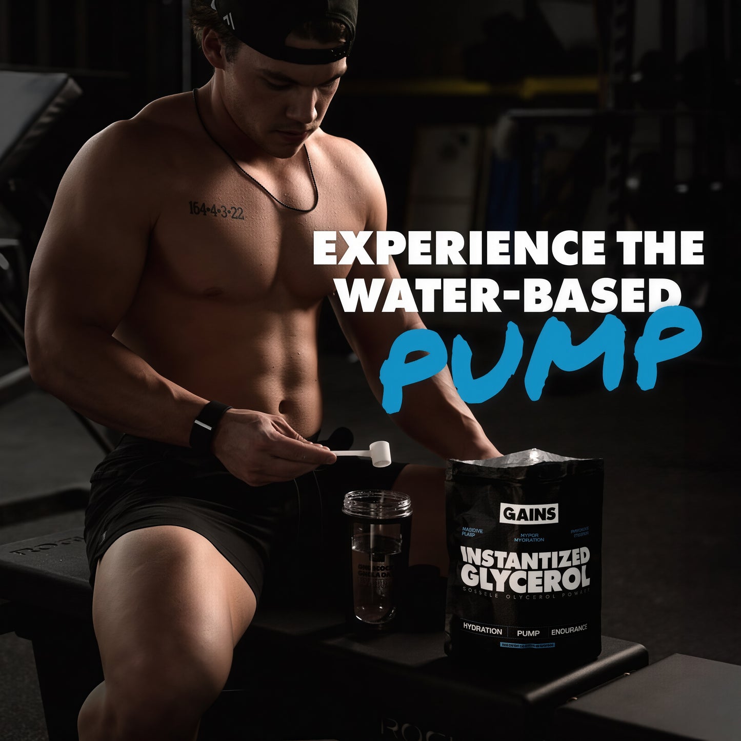 Gains Instantized Glycerol Powder 80 Servings